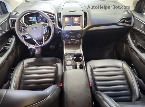 2FMPK4J91KBC45318 2019 FORD EDGE Charcoal წინა პანელის ხედი