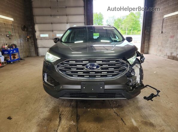 2FMPK4J91KBC45318 2019 FORD EDGE Charcoal წინა ხედი