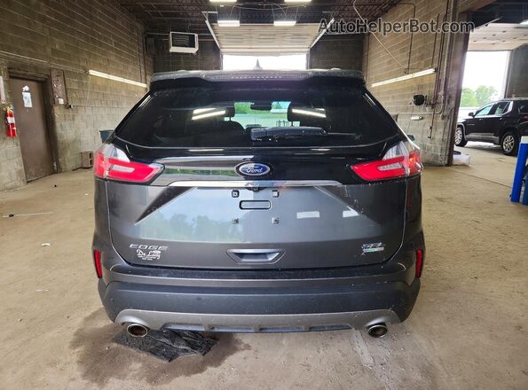 2FMPK4J91KBC45318 2019 FORD EDGE Charcoal უკანა ხედი