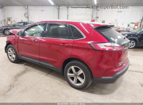 2FMPK4J91LBA07633 2020 FORD EDGE Red Задня ліва чверть