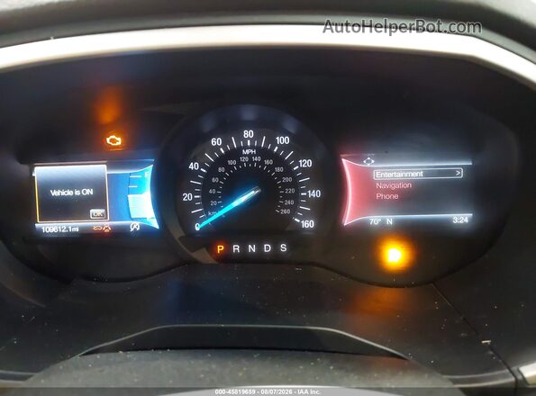 2FMPK4J91LBA07633 2020 FORD EDGE Red Вид задніх сидінь