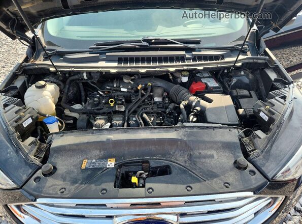 2FMPK4J91LBA64169 2020 FORD EDGE Black Vista del compartimento del motor