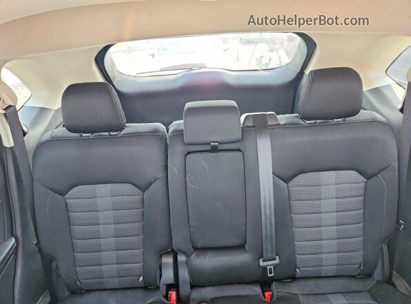 2FMPK4J91LBA64169 2020 FORD EDGE Black Vista de los asientos traseros