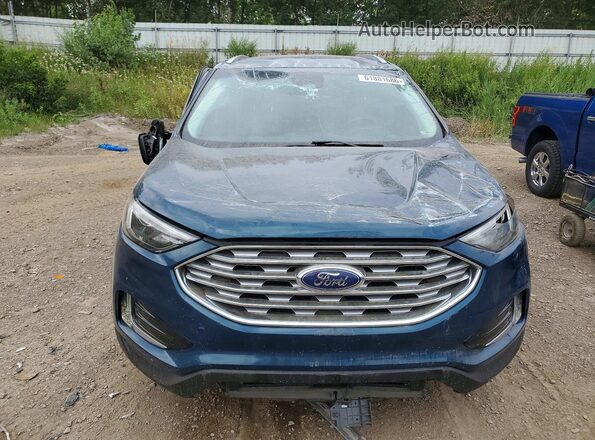 2FMPK4J91LBA83661 2020 FORD EDGE Blue Դիմացի տեսք