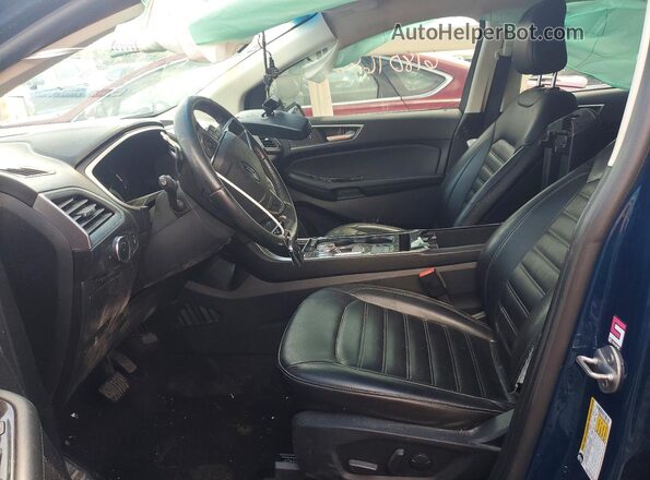 2FMPK4J91LBA83661 2020 FORD EDGE Blue Սալոնի դիմացի տեսք