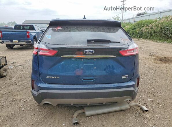 2FMPK4J91LBA83661 2020 FORD EDGE Blue Հետևի տեսք