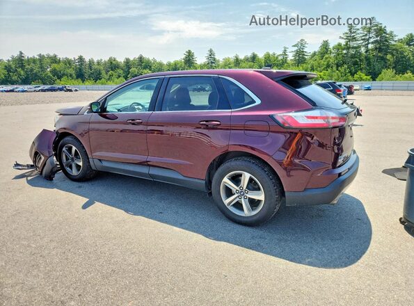 2FMPK4J91LBB57872 2020 FORD EDGE Burgundy Հետևի ձախ