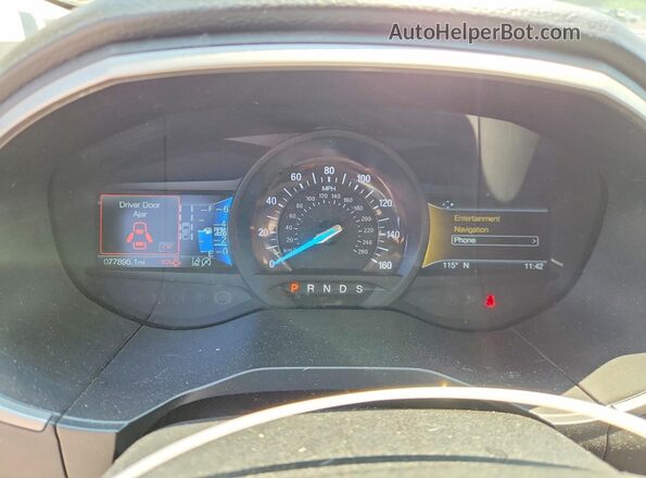 2FMPK4J91LBB57872 2020 FORD EDGE Burgundy Սարքավորումների վահանակի տեսք