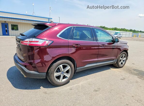 2FMPK4J91LBB57872 2020 FORD EDGE Burgundy Հետևի աջ