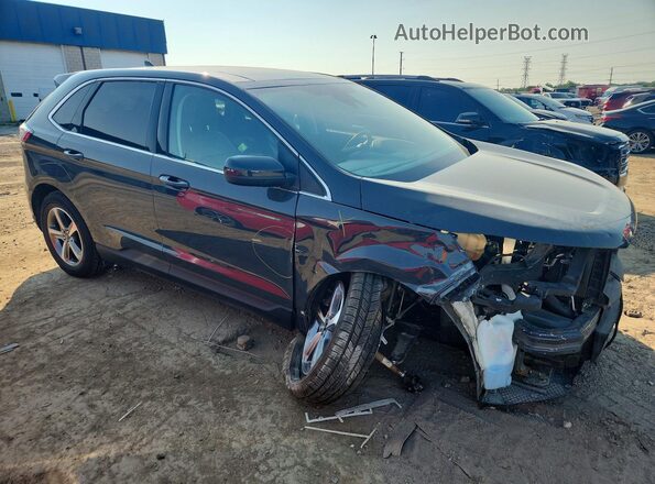 2FMPK4J91MBA33313 2021 FORD EDGE Серый Передняя правая четверть