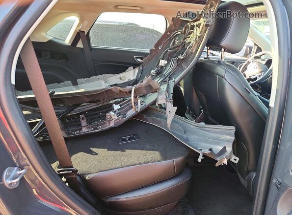 2FMPK4J91MBA33313 2021 FORD EDGE Серый Вид задних сидений