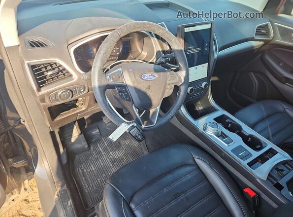 2FMPK4J91MBA33313 2021 FORD EDGE Серый Вид панели приборов
