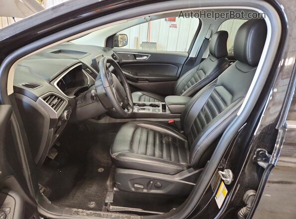 2FMPK4J91MBA35935 2021 FORD EDGE Black წინა სალონის ხედი