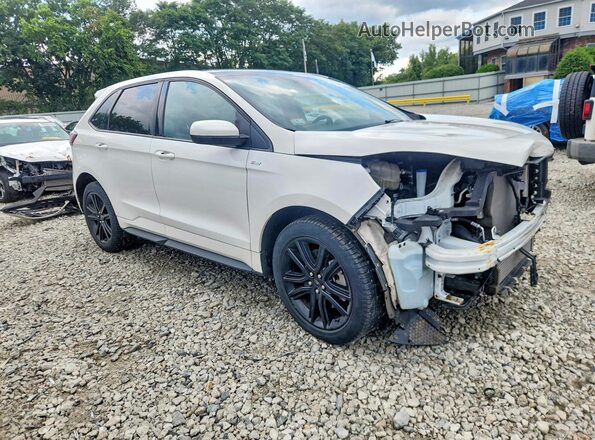 2FMPK4J91MBA64979 2021 FORD EDGE White Delantero derecho