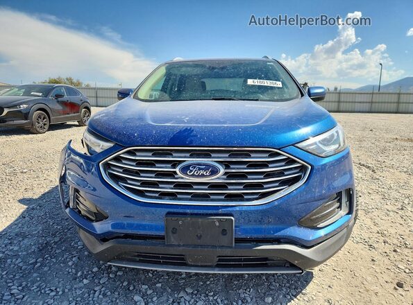 2FMPK4J91NBA22460 2022 FORD EDGE Blue Vista frontal