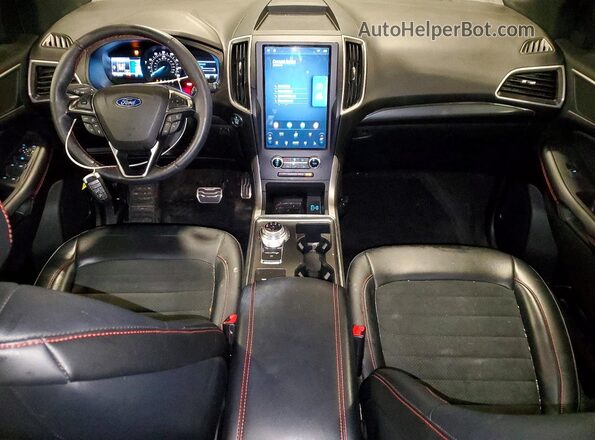 2FMPK4J91NBB02454 2022 FORD EDGE Gray წინა პანელის ხედი