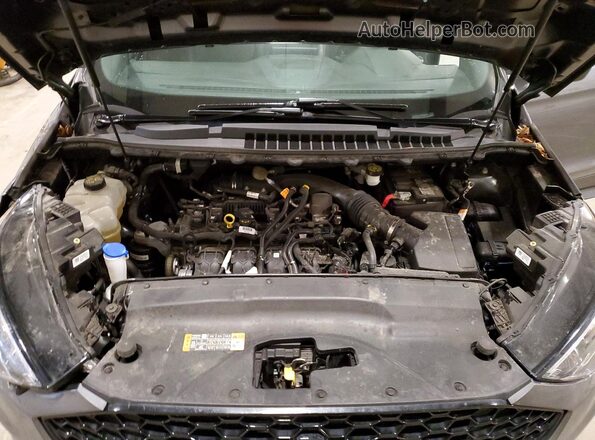 2FMPK4J91NBB02454 2022 FORD EDGE Gray ძრავის განყოფილების ხედი