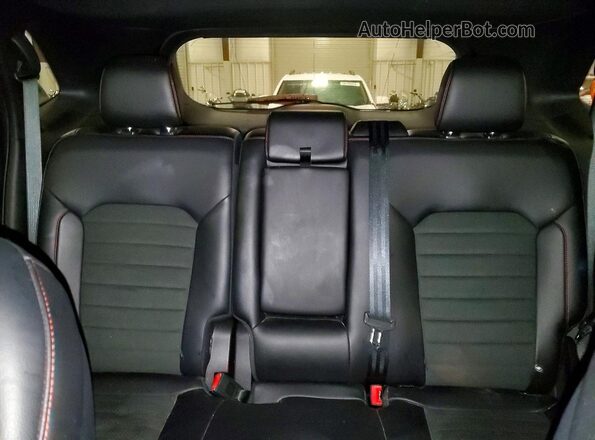 2FMPK4J91NBB02454 2022 FORD EDGE Gray უკანა სავარძლების ხედი