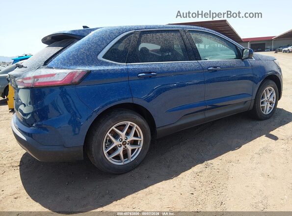 2FMPK4J91PBA42677 2023 FORD EDGE Blue Հետևի աջ