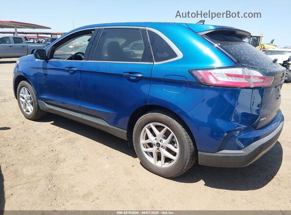 2FMPK4J91PBA42677 2023 FORD EDGE Blue Հետևի ձախ