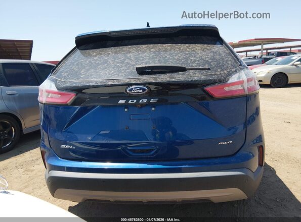 2FMPK4J91PBA42677 2023 FORD EDGE Blue 