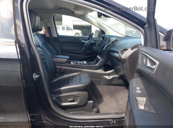 2FMPK4J91PBA56076 2023 FORD EDGE Black წინა სალონის ხედი