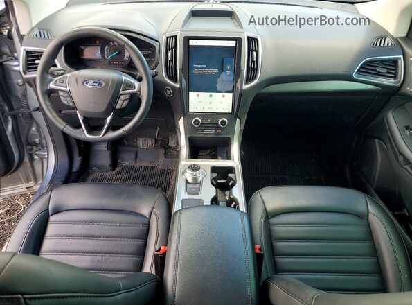 2FMPK4J91RBA26370 2024 FORD EDGE Silver Dashboard view