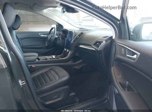 2FMPK4J91RBA40706 2024 FORD EDGE Gray Widok wnętrza z przodu
