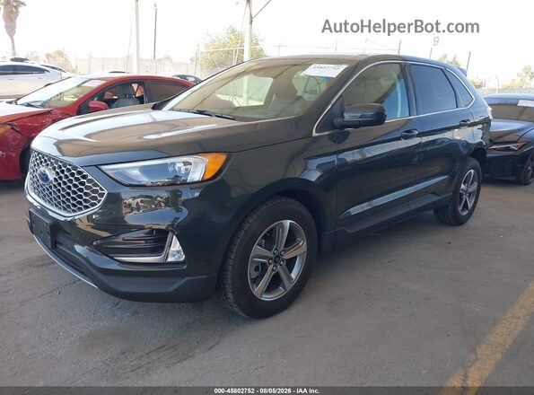 2FMPK4J91RBA40706 2024 FORD EDGE Gray Przód lewy