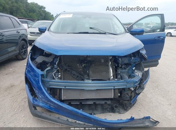 2FMPK4J91RBA78680 2024 FORD EDGE Blue ხელსაწყოთა პანელის ხედი