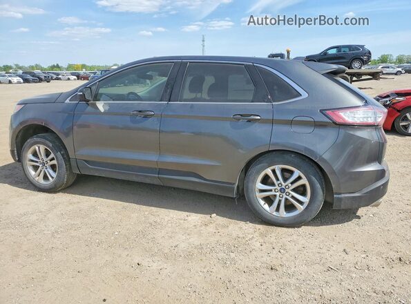 2FMPK4J92GBC18782 2016 FORD EDGE Gray Trasero izquierdo