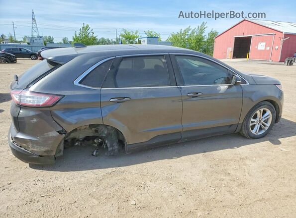 2FMPK4J92GBC18782 2016 FORD EDGE Gray Trasero derecho