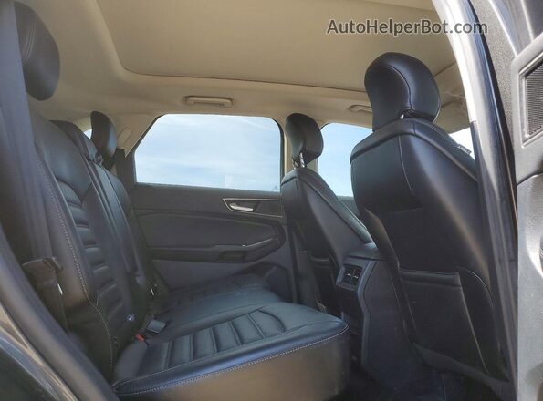 2FMPK4J92GBC18782 2016 FORD EDGE Gray Vista interior trasera