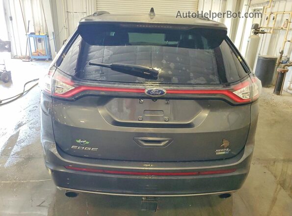 2FMPK4J92GBC50406 2016 FORD EDGE Gray Հետևի տեսք