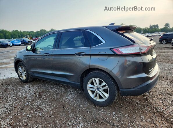 2FMPK4J92HBB40280 2017 FORD EDGE Gray Trasero izquierdo