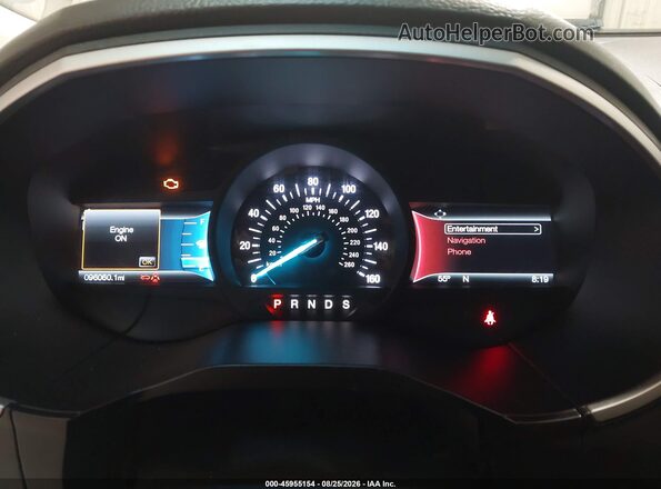 2FMPK4J92HBC01143 2017 FORD EDGE White Widok tylnych siedzeń