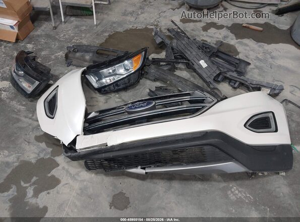 2FMPK4J92HBC01143 2017 FORD EDGE White Widok zestawu wskaźników