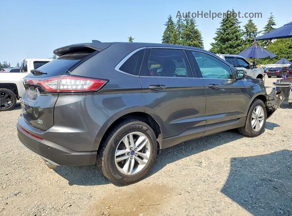 2FMPK4J92HBC56675 2017 FORD EDGE Gray Rear right