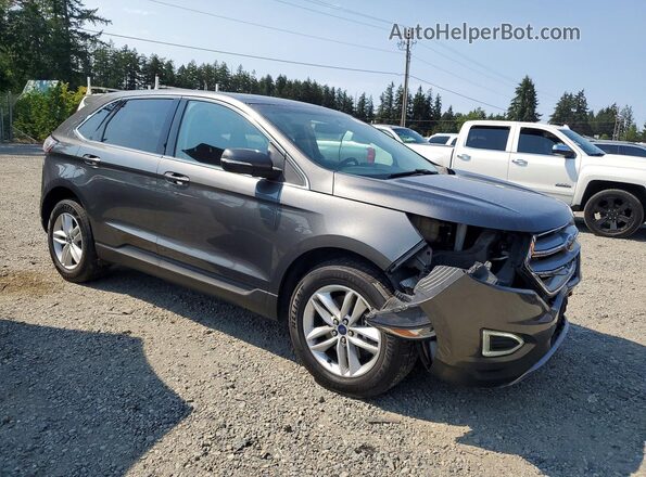 2FMPK4J92HBC56675 2017 FORD EDGE Gray Front right