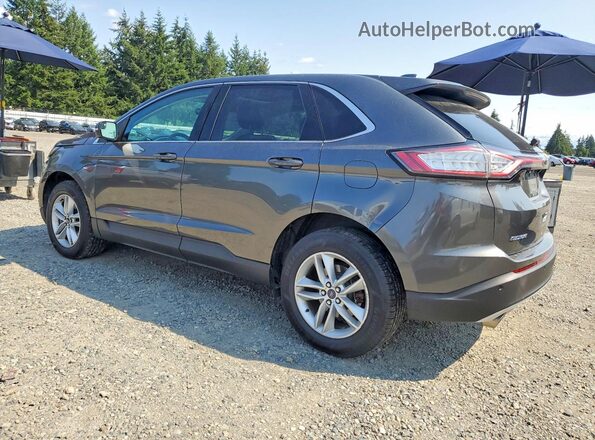 2FMPK4J92HBC56675 2017 FORD EDGE Gray Rear left
