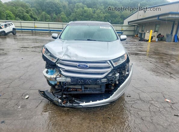 2FMPK4J92JBC02976 2018 FORD EDGE Silver Դիմացի տեսք