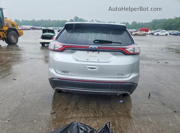 2FMPK4J92JBC02976 2018 FORD EDGE Silver Հետևի տեսք