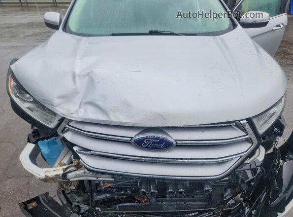 2FMPK4J92JBC02976 2018 FORD EDGE Silver Շարժիչի բաժամունքի տեսք