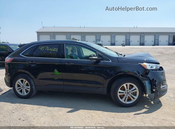 2FMPK4J92LBA08936 2020 FORD EDGE Black Вид задньої частини салону