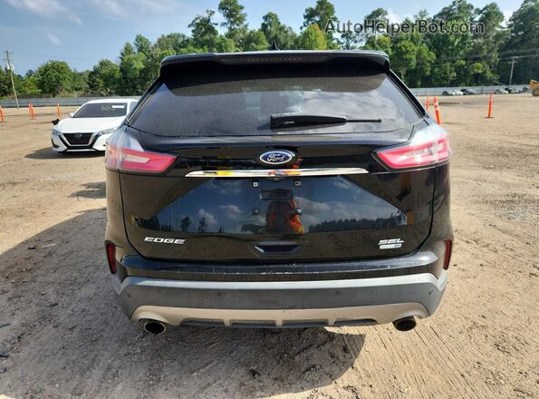 2FMPK4J92LBA15191 2020 FORD EDGE Черный Вид сзади