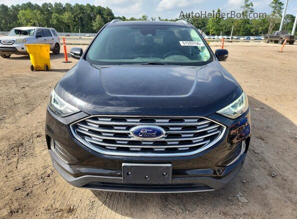 2FMPK4J92LBA15191 2020 FORD EDGE Черный Вид спереди