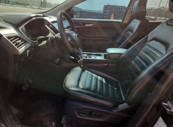 2FMPK4J92LBA15191 2020 FORD EDGE Черный Вид салона спереди