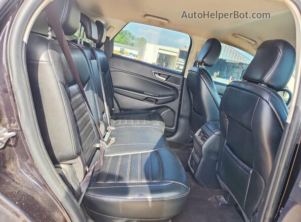 2FMPK4J92LBA15191 2020 FORD EDGE Черный Вид задней части салона