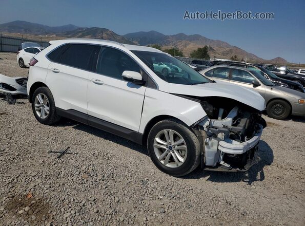 2FMPK4J92LBA31312 2020 FORD EDGE White Przód prawy