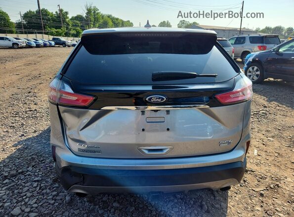 2FMPK4J92LBA85189 2020 FORD EDGE Серебряный Вид сзади